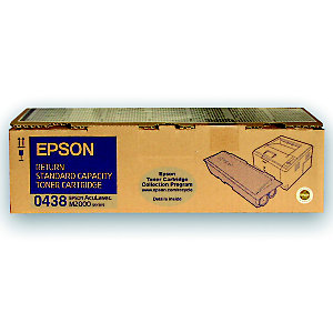 Toner Epson n°S050438 noir pour imprimantes laser