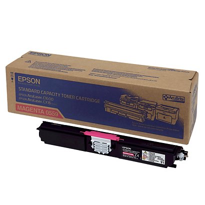 Toner Epson n°S050559 magenta pour imprimantes laser - 1