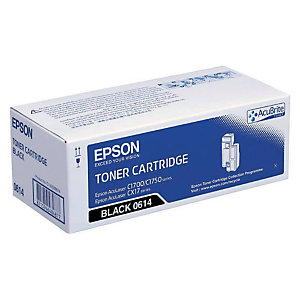 Toner Epson n°S050614 noir pour imprimantes laser