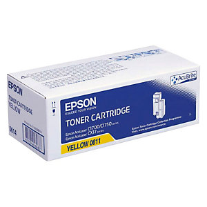 Toner Epson n°S050614 noir pour imprimantes laser