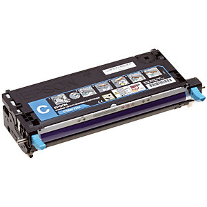 Toner Epson n°S051164 cyan pour imprimantes laser
