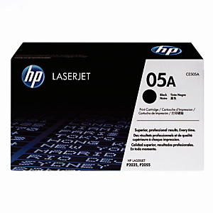 Toner HP 05A noir pour imprimantes laser Toner HP 05A noir pour imprimantes laser