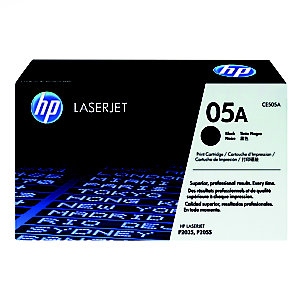 Toner HP 05A zwart voor laserprinters