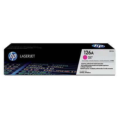 Toner HP 126A magenta pour imprimantes laser