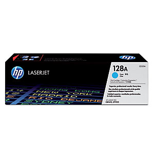 Toner HP 128A cyan pour imprimantes laser