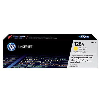 Toner HP 128A geel voor laserprinters