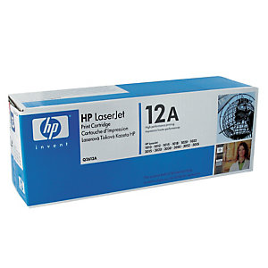 Toner HP 12A noir pour imprimantes laser