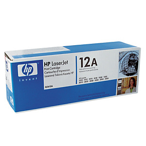 Toner HP 12A noir pour imprimantes laser Toner HP 12A noir pour imprimantes laser
