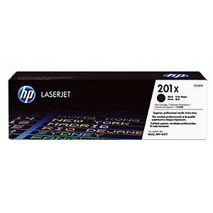 Toner HP 201 X zwart voor laser printers Toner HP 201 X zwart voor laser printers