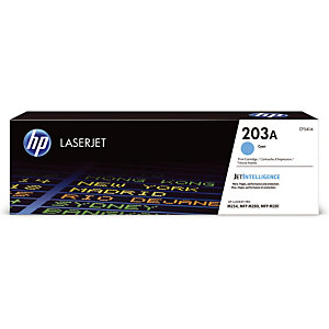 Toner HP 203A cyan pour imprimantes laser