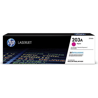 Toner HP 203A magenta pour imprimantes laser