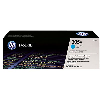 Toner HP 305A cyaan voor laserprinters