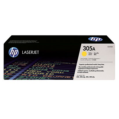 Toner HP 305A geel voor laserprinters