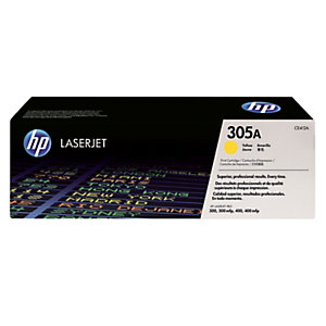 Toner HP 305A jaune pour imprimantes laser