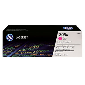 Toner HP 305A magenta pour imprimantes laser