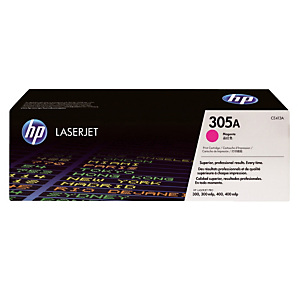 Toner HP 305A magenta pour imprimantes laser Toner HP 305A magenta pour imprimantes laser