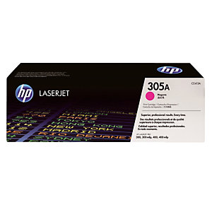 Toner HP 305A magenta voor laserprinters