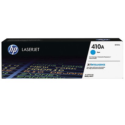 Toner HP 410A cyan pour imprimantes laser