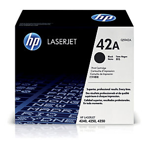 Toner HP 42A noir pour imprimantes laser