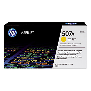 Toner HP 507A jaune pour imprimantes laser Toner HP 507A jaune pour imprimantes laser