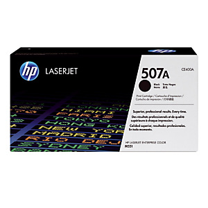Toner HP 507A noir pour imprimantes laser Toner HP 507A noir pour imprimantes laser