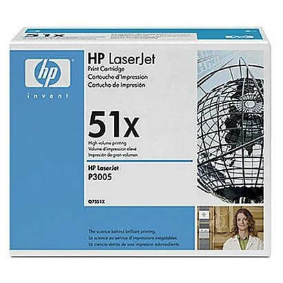 Toner HP 51X noir pour imprimantes laser