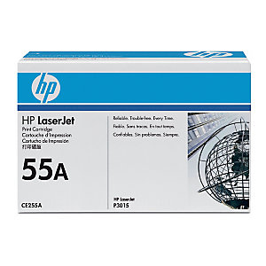 Toner HP 55A noir pour imprimantes laser