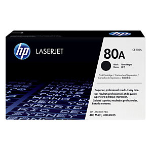 Toner HP 80A zwart voor laserprinters