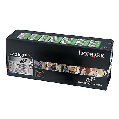 Toner Lexmark n°24016SE zwart voor laser printers