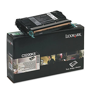 Toner Lexmark n°C5220KS noir pour imprimantes laser