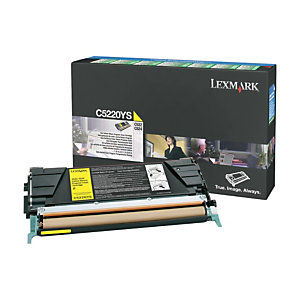 Toner Lexmark n° C5220YS geel voor laser printers