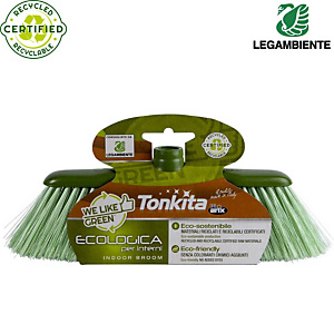 Tonkita Scopa per interni, Verde Tonkita Scopa per interni, Verde