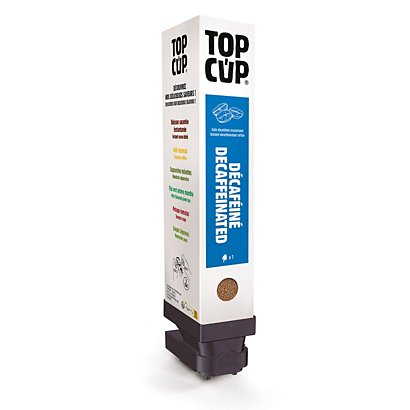 Top Cup Cartouche boisson instantanée -  Café Décaféiné - 110 doses