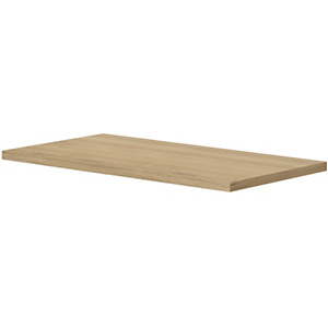 Top de finition en mélaminé pour caisson Harmonie L.80 cm x P.45 cm - Chêne Bocage Top de finition en mélaminé pour caisson Harmonie L.80 cm x P.45 cm - Chêne Bocage