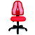 TOPSTAR Open Point Contact Silla de oficina, malla y tela, altura 101-109 cm, rojo - 2
