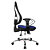 TOPSTAR Open Point® Deluxe SY Silla de oficina de malla, altura 103-111 cm, azul y negro - 2