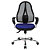TOPSTAR Open Point® Deluxe SY Silla de oficina de malla, altura 103-111 cm, azul y negro - 4