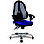 TOPSTAR Open Point® Deluxe SY Silla de oficina de malla, altura 103-111 cm, azul y negro - 1