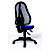 TOPSTAR Open Point Sincro Silla de oficina, malla y tela, altura 101-109 cm, azul y negro - 4