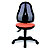 TOPSTAR Open Point Sincro Silla de oficina, malla y tela, altura 101-109 cm, naranja y negro - 2