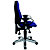 TOPSTAR Sitness 10 Silla de oficina de tejido 100% poliéster, 104-117 cm de altura, azul - 3