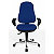 TOPSTAR Support SY Silla de oficina, tela, altura 99-112 cm, azul - 2