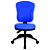 TOPSTAR Wellpoint Silla de oficina, tela, altura 100-112 cm, azul - 2