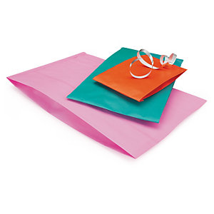 Torebka papierowa na prezent w żywych kolorach - wyprzedaż