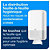 Tork Elevation Folded - Distributeur de papier toilette - 3