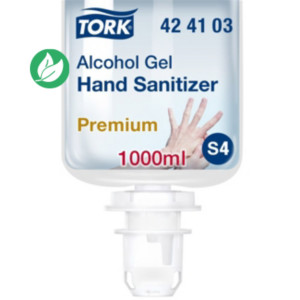 Tork Gel hydroalcoolique pour les mains - Recharge pour distributeur mini S4 - 1 L