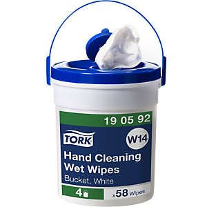 Tork Lingettes pour le nettoyage des mains - Seau de 58