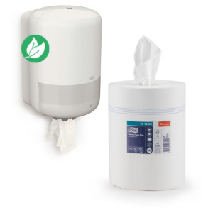 Tork Pack distributeur M2 à dévidage central + 12 bobines d'esssuie-mains 101250 Tork Pack distributeur M2 à dévidage central + 12 bobines d'esssuie-mains 101250
