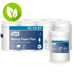 Tork Papel de Secado Extra Mini en Rollo Blanco M1, Alimentación Central, 11 rollos, 101221 Tork Papel de Secado Extra Mini en Rollo Blanco M1, Alimentación Central, 11 rollos, 101221