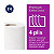 Tork Papier toilette Premium Extra Soft T4 gaufré quadruple épaisseur  - Rouleau de 150 feuilles - Blanc - Carton de 42 rouleaux - 3